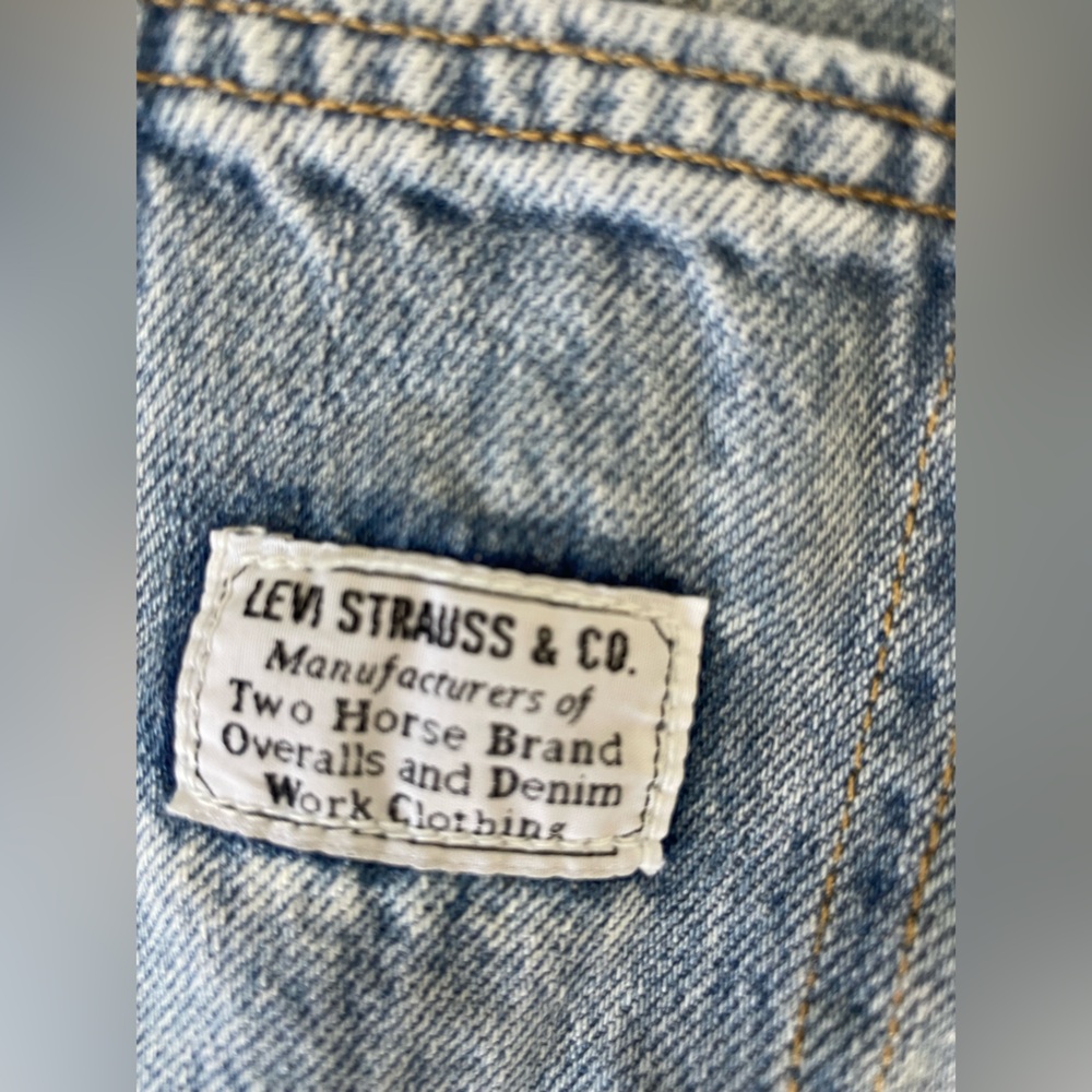 Levi’s Norah Skirtall Overalls Silver Lining - Picture 6 of 8